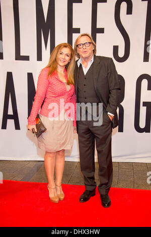 Guel Ural-Aytekin, Volker Lechtenbrink celebrating 20th filmfest movie festival Hamburg. Hamburg, Germany - 27.09.2012 Stock Photo