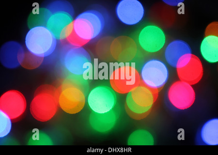 Christmas bokeh lighteffects Stock Photo