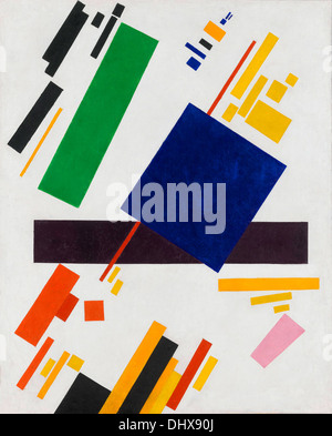 Suprematist Composition - by Kazimir Malevich, 1916 Stock Photo