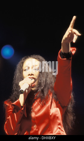 DINA CARROLL  UK singer about 1990 Stock Photo