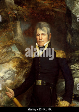 General Andrew Jackson - by John Wesley Jarvis, 1819 Stock Photo