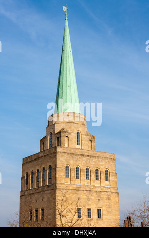 Library tower of Nuffield College, one of the newest colleges at Oxford University, Oxfordshire, England, GB, UK. Stock Photo