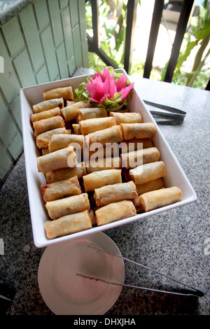 The Picture Chinese food is fried dough in ware. Stock Photo