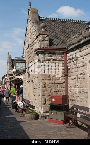 Severn Valley Railway station at Bridgnorth in Shropshire Stock Photo