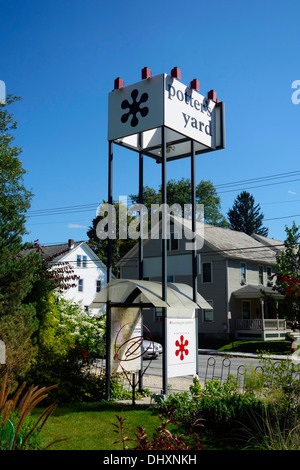 Bennington potters in Vermont Stock Photo