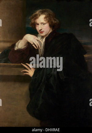 Self-Portrait - by Anthony van Dyck, 1621 Stock Photo