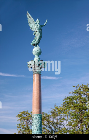 Victoria Column, to remember the sea battle in Köge Bugt at 1801, Copenhagen, Denmark Stock Photo