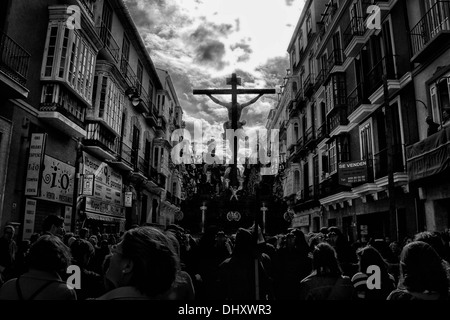 Holy Week commemorated in Southern Spain Stock Photo