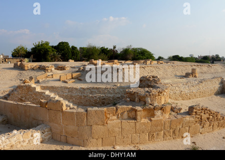 Barbar Temple, Kingdom of Bahrain Stock Photo