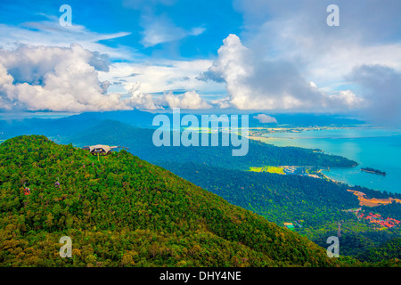 Langkawi viewpoint Stock Photo