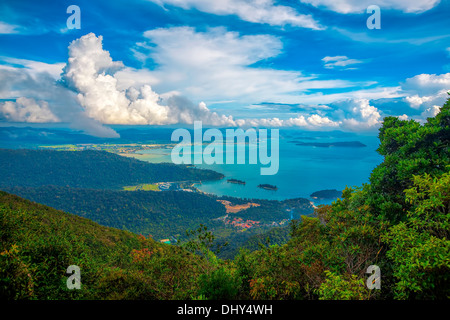 Langkawi viewpoint Stock Photo