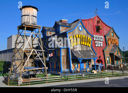 Hatfield & McCoy Dinner Show, Pigeon Forge, Tennessee, USA Stock Photo