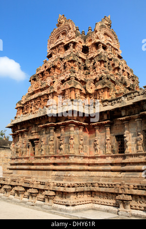 Amman temple (12th century), Darasuram, Tamil Nadu, India Stock Photo