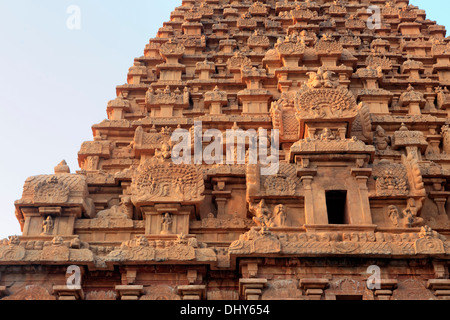 Brihadeeswarar Temple (11th century), Thanjavur, Tamil Nadu, India Stock Photo