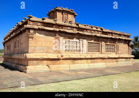 Hindu temple, Aihole, Karnataka, India Stock Photo