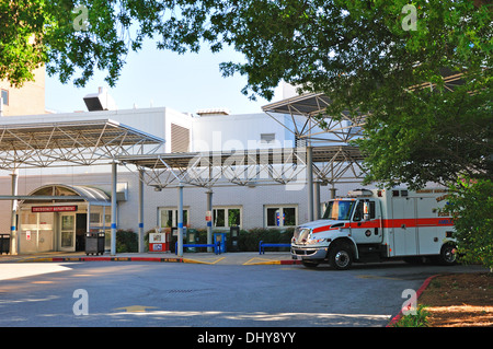 Emergency hospital in Vanderbilt University, Nashville, Tennessee, USA Stock Photo