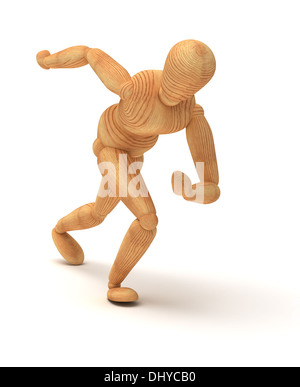 Running Man Stock Photo