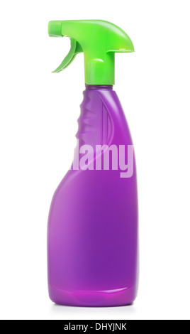 Plastic Spray Bottles isolated on white background Stock Photo - Alamy
