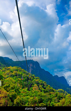 Cable Car Langkawi Stock Photo