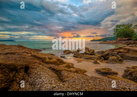 Langkawi sunset Stock Photo