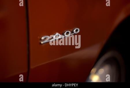 Birmingham, UK. 16th Nov, 2013. Classic and vintage cars on display at Lancaster Insurance NEC Classic Car Show in Birmingham. Rover 2000 detail Credit:  Matthew Richardson/Alamy Live News Stock Photo