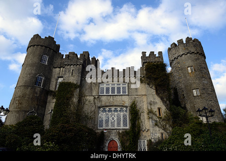 Malahide castle and Gardens Dublin ireland talbot botanic gardens Stock Photo