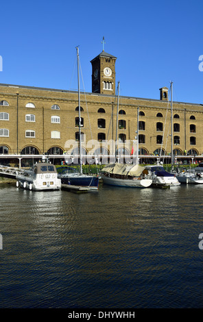 St Katherine's Dock, Tower Bridge, London E1W, United Kingdom Stock Photo