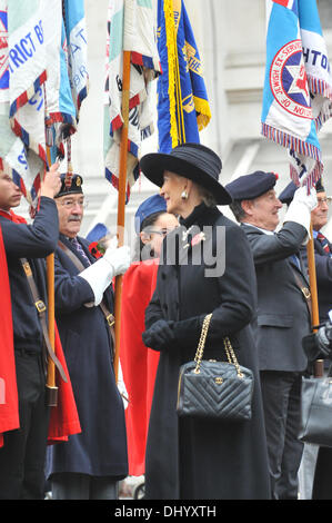 Whitehall, London, UK. 17th Nov, 2013. HRH Princess Michael of Kent at the Jewish Association of Ex-Sevicemen and Women Annual Remembrance Ceremony. Credit:  Matthew Chattle/Alamy Live News Stock Photo