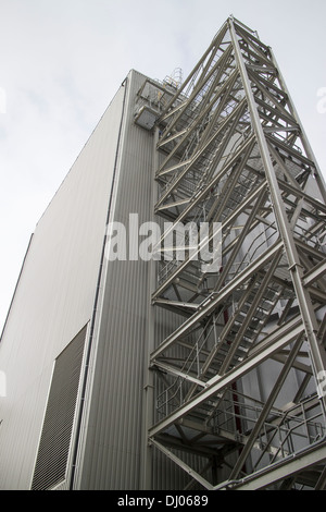 RWE npower Staythorpe gas-fired power station located in Nottinghamshire which can generate 1,650MW of electricity Stock Photo