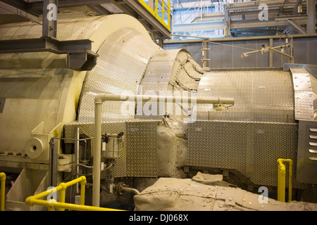 RWE npower Staythorpe gas-fired power station located in Nottinghamshire which can generate 1,650MW of electricity Stock Photo