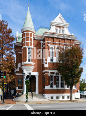 The historic Cotton Exchange Building on Reynolds Street in downtown Augusta, Georgia, USA Stock Photo