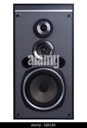 Speakers isolated on white Stock Photo