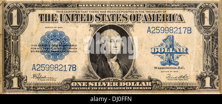 1923 US 1 Dollar Silver Certificate