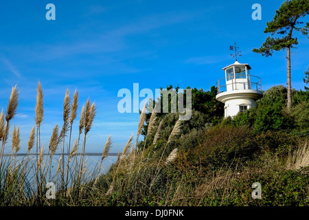 Lepe Lighthouse, or Beaulieu River Millenium Beacon, at Lepe, Exbury, Hampshire, England, United Kingdom. Stock Photo