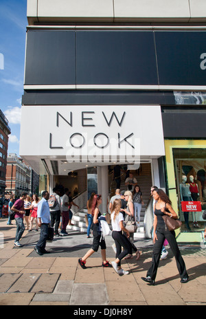 New Look fashion shop, Oxford Street, London, England, UK, Europe Stock Photo