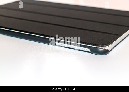 iPad Air in third party smart case Stock Photo