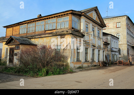 Old house, Balakhna, Nizhny Novgorod region, Russia Stock Photo