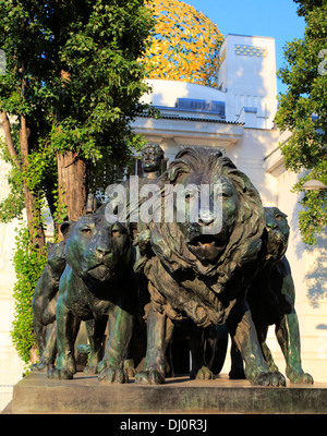 Sculpture of Marcus Antonius by Arthur Strasser (1899), Vienna, Austria Stock Photo