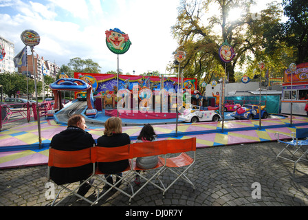 October fair, Liege Belgium Stock Photo