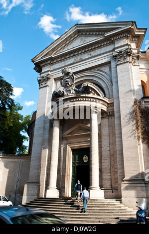 Sant'Andrea al Quirinale, Bernini's church in Via del Quirinale, Rome, Italy Stock Photo