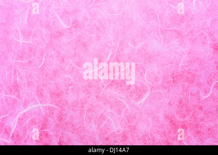 Light pink handmade mulberry paper texture Stock Photo