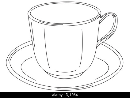 Coffee cup Vector Illustration Stock Photo