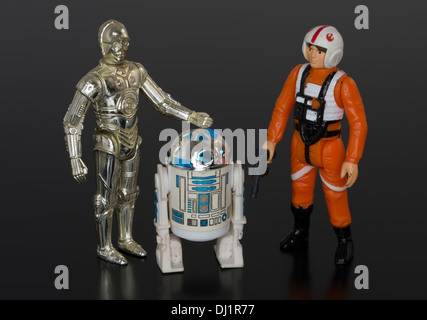 1977 Vintage Kenner Star Wars Loose C-3PO Action Figure AFA 80