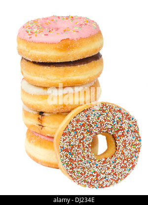 donuts tower Stock Photo