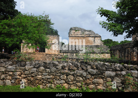 Ek Balam Mayan ruins in Mexico. Stock Photo