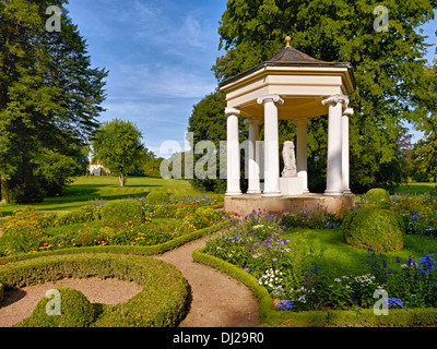 Temple of the Muse Calliope in Tiefurt Park, Thuringia, Germany Stock Photo