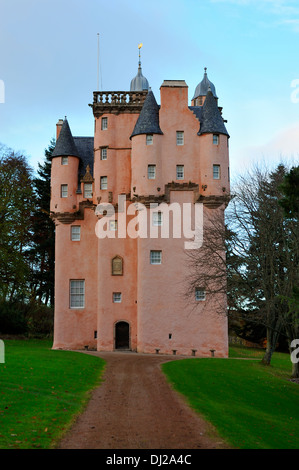 Craigievar Castle Grampian Region Scotland United Kingdom Stock Photo ...