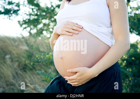 Pregnant Stock Photo
