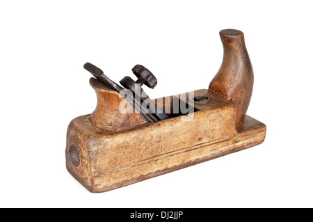 old wooden plane Stock Photo