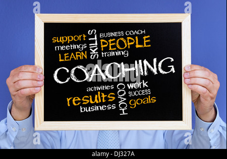 Coaching - Business Concept Stock Photo